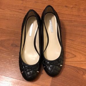 BCBGeneration Black Quilted Wedges